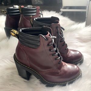 Cherry Persephone heeled booties